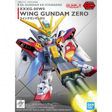 Gundam - SDEX - 018 - XXXG-00W0 Wing Gundam Zero BANDAI HOBBY - 1