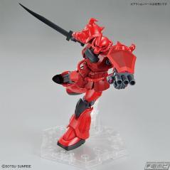 Gundam - HG GBB - 08 - MS-07B-3S - Gouf Crimson Custom 1/144 BANDAI HOBBY - 5