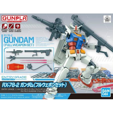 Gundam - EG - RX-78-2 Gundam Full Weapon Set 1/144