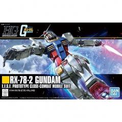 Gundam - HGUC -191- RX-78-2 Gundam 1/144 BANDAI HOBBY - 1