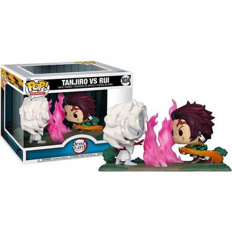 Funko Pop - Demon Slayer Kimetsu No Yaiba - Tanjiro vs Rui - 1034 Funko - 1