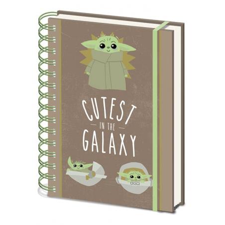 Star Wars The Mandalorian (Cutest In The Galaxy) Cuaderno A5 Pyramid International - 1