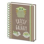 Star Wars The Mandalorian (Cutest In The Galaxy) Cuaderno A5