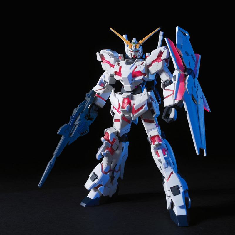 Gundam - HGUC - 100 - RX-0 Unicorn Gundam (Destroy Mode) 1/144 Caja Dañada BANDAI HOBBY - 2