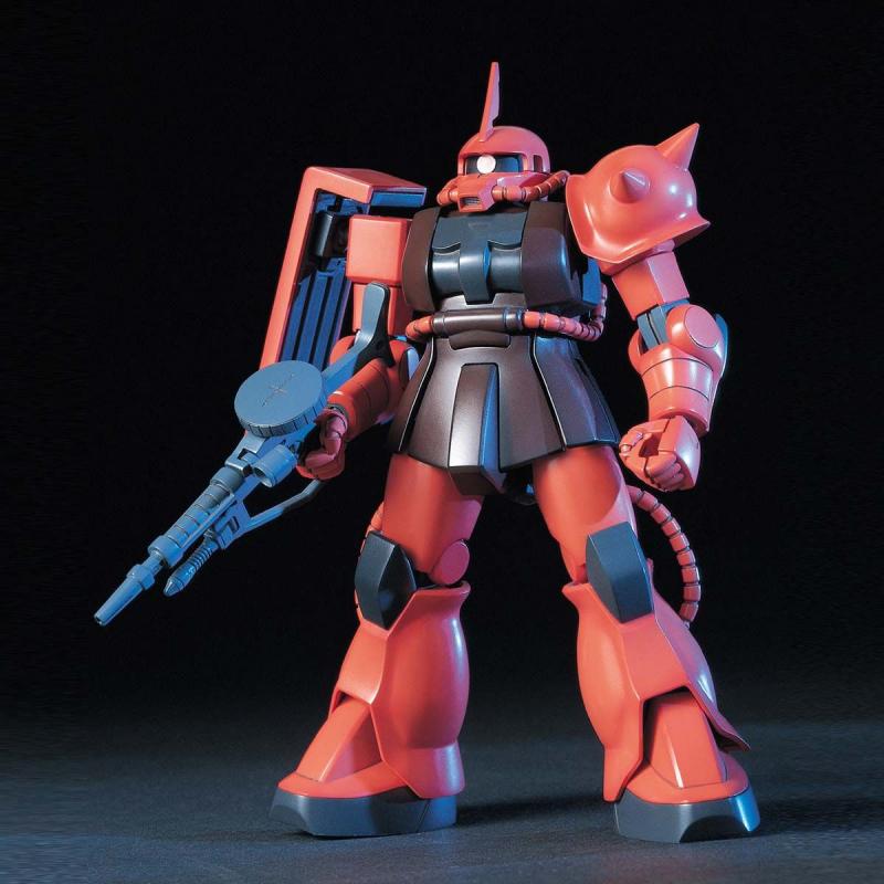Gundam - HGUC -032- MS-06S Char's Zaku II 1/144 BANDAI HOBBY - 2