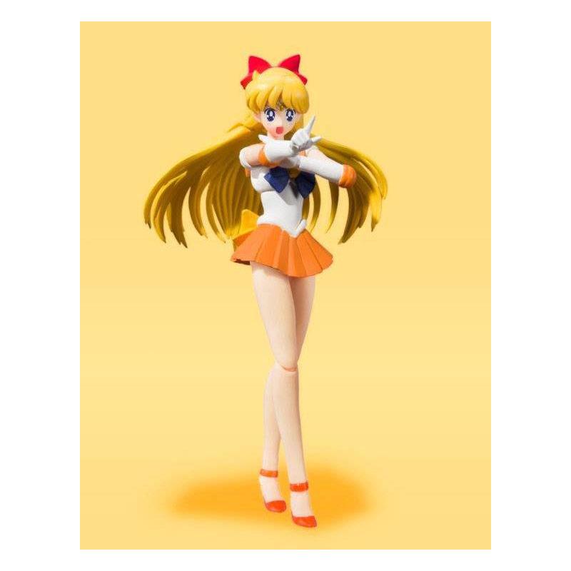 (Preventa) Sailor Moon - S.H. Figuarts - Sailor Venus Animation Color Edition BANDAI TAMASHII NATIONS - 1