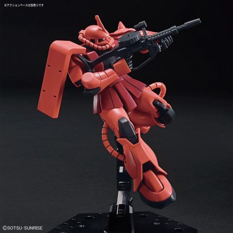Gundam - HGUC - 234 - MS-06S Char's Zaku II 1/144 Bandai - 6