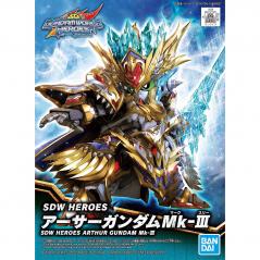 (Preorder) Gundam - SDW - Heroes Arthur Gundam Mk III BANDAI HOBBY - 1