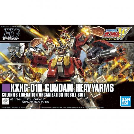 Gundam - HGAC - 236 - XXXG-01H Gundam Heavyarms 1/144