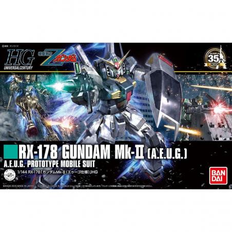 Gundam - HGUC - 193 - RX-178 Gundam Mk-II (A.E.U.G.) 1/144