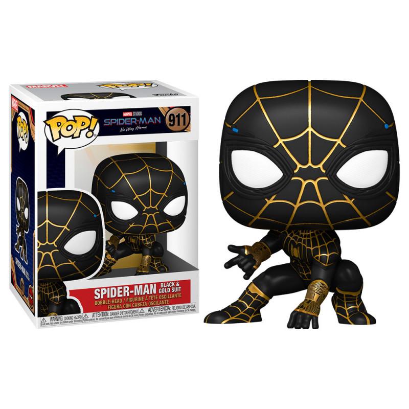 estafador efectivo Todo el tiempo Funko Pop - Spider-Man (Black & Gold Suit) - 911 | Troopertoys