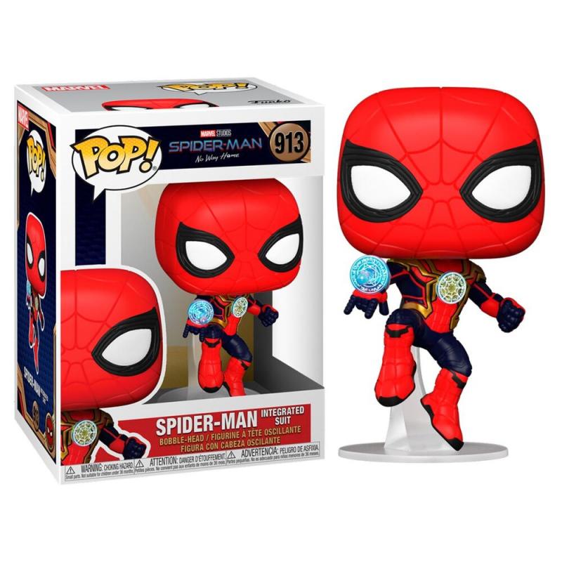 Funko Pop - Spider-Man: No Way Home - Spider-Man (Integrated Suit) - 913