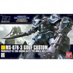 Gundam - HGUC - 117 - MS-07B-3 Gouf Custom 1/144 BANDAI HOBBY - 1