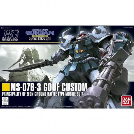 Gundam - HGUC - 117 - MS-07B-3 Gouf Custom 1/144