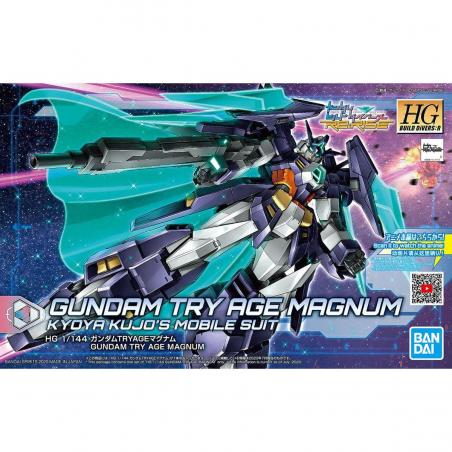 Gundam - HGBD:R - 027 - AGE-TRYMAG Gundam TRY AGE Magnum 1/144