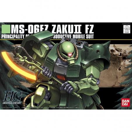 Gundam - HGUC - 087 - MS-06FZ Zaku II FZ 1/144