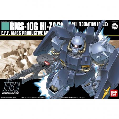 Gundam - HGUC - 055 - RMS-106 Hi-Zack (Earth Federation Force) 1/144