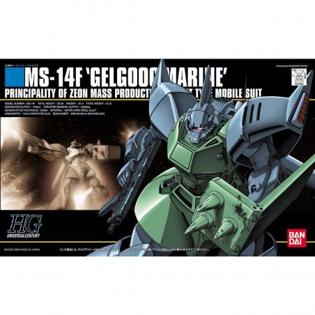 Gundam - HGUC - 016 - MS-14F Gelgoog Marine 1/144