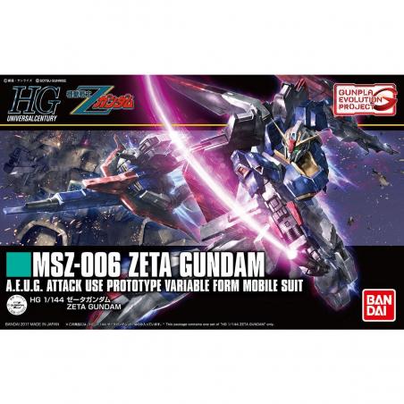 Gundam - HGUC - 203 - MSZ-006 Zeta Gundam 1/144