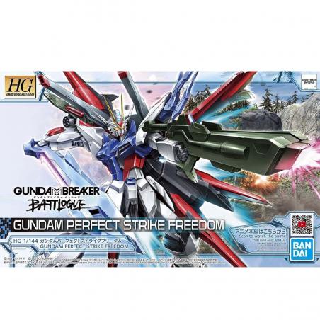 Gundam - HGGBB - 03 - ZGMF-X20A-PF Gundam Perfect Strike Freedom 1/144