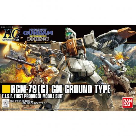 Gundam - HGUC - 202 - RGM-79[G] GM Ground Type 1/144