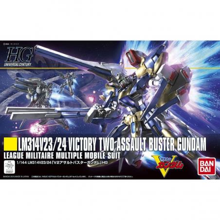 Gundam - HGUC - 189 - LM314V23/24 Victory 2 Assault-Buster Gundam 1/144