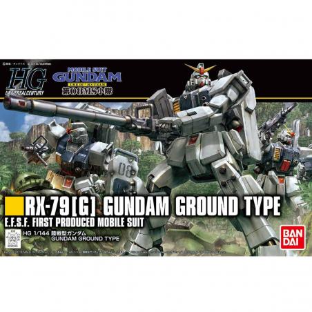 Gundam - HGUC - 210 - RX-79[G] Gundam Ground Type 1/144