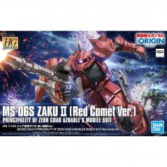Gundam - HGGTO - 024 - MS-06S Zaku II (Red Comet Ver.) 1/144 Bandai - 1