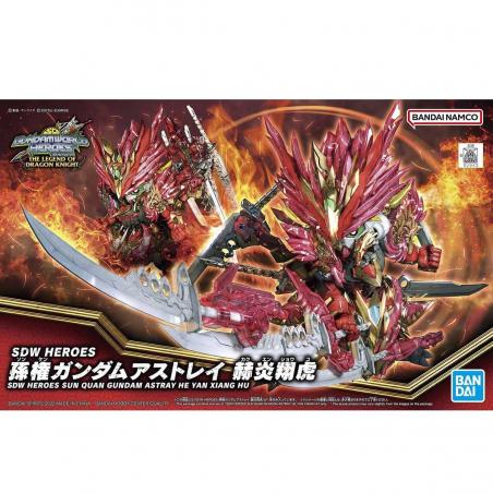 Gundam - SDW Heroes - Sun Quan Gundam Astray He Yan Xiang Hu