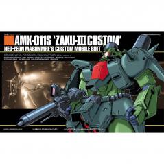 Gundam - HGUC - 003 - AMX-011S Zaku III Custom 1/144