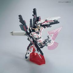 Gundam - HGUC - 199 - RX-0 Full Armor Unicorn Gundam (Destroy Mode) (Red Color Ver.) 1/144 Bandai - 6