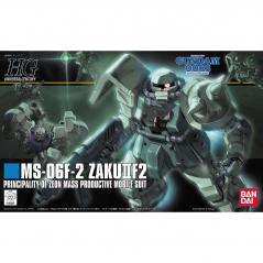 Gundam - HGUC - 105 - MS-06F-2 Zaku II F2 (Zeon Version) 1/144