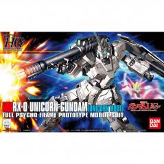 Gundam - HGUC - 101 - RX-0 Unicorn Gundam (Unicorn Mode) 1/144 Bandai - 1
