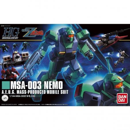 Gundam - HGUC - 150 - MSA-003 Nemo 1/144