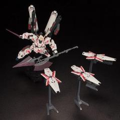 Gundam - HGUC - 199 - RX-0 Full Armor Unicorn Gundam (Destroy Mode) (Red Color Ver.) 1/144 Bandai - 5