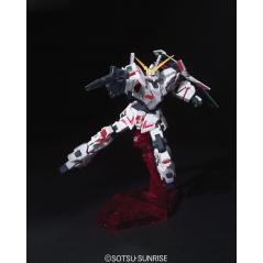 Gundam - HGUC - 100 - RX-0 Unicorn Gundam (Destroy Mode) 1/144 Damaged Box BANDAI HOBBY - 4