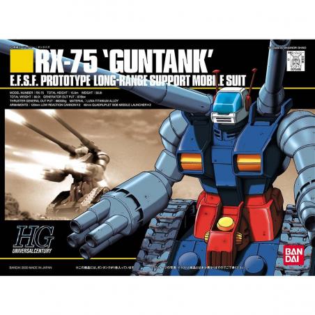 Gundam - HGUC - 007 - RX-75-4 Guntank 1/144