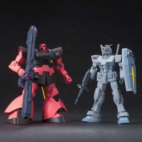 Gundam - HGUC - RX-78-3 Gundam VS MS-09RS Rick-Dom 1/144 Bandai - 2