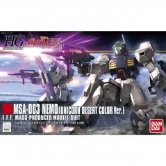 Gundam - HGUC - 164 - MSA-003 Nemo (Unicorn Desert Color Ver.) 1/144 Bandai - 1