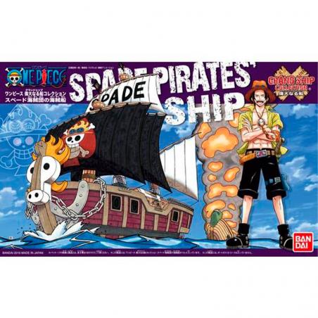 One Piece Grand Ship Collection Spade Pirate's Ship