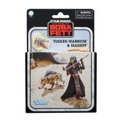 Star Wars The Book of Boba Fett Vintage Collection - Tusken Warrior & Massiff Hasbro - 9
