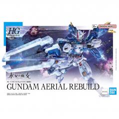 Gundam - HGTWFM - 19 - XVX-016RN Gundam Aerial Rebuild 1/144 Bandai - 1