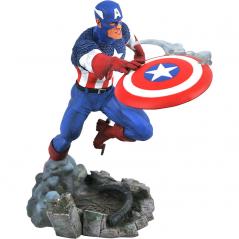 Marvel Comic Gallery Diorama - Captain America Diamond Select - 1