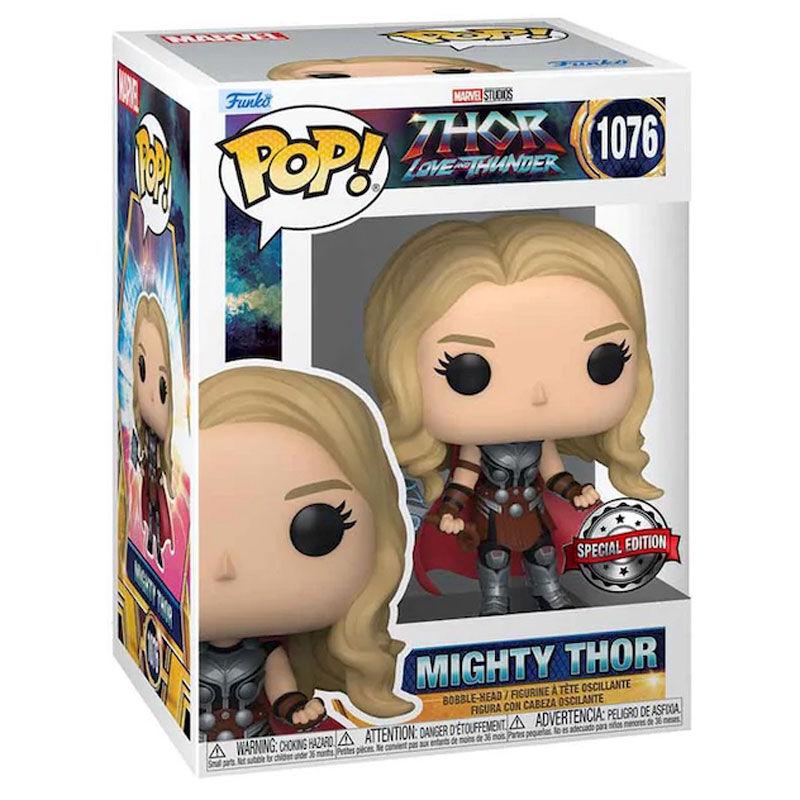 Funko Pop - Thor Love and Thunder - Mighty Thor Exclusive - 1076 Funko - 1