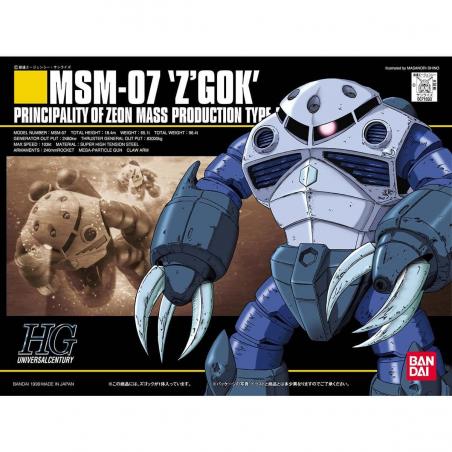 Gundam - HGUC - 006 - MSM-07 Z'Gok 1/144