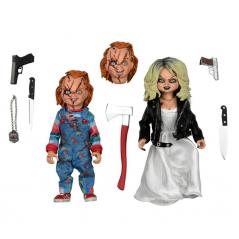 Bride of Chucky Clothed 2-Pack Chucky & Tiffany Neca - 2