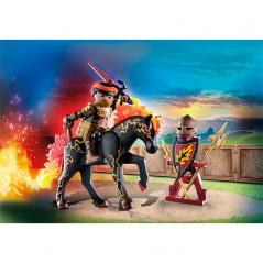 Playmobil Novelmore - Burnham Raiders - Fire Knight Playmobil - 3
