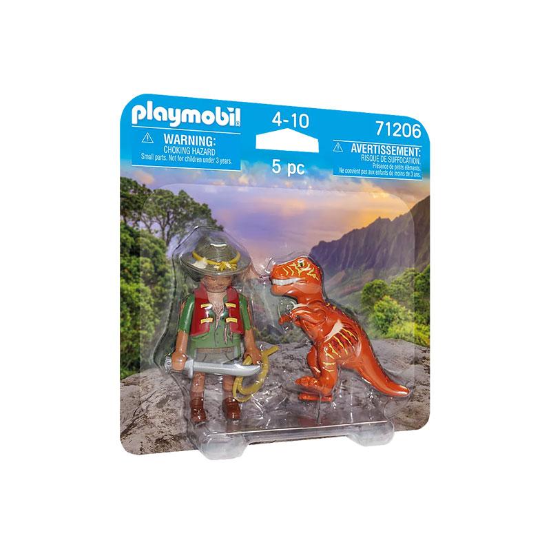 Playmobil Adventurer with T-Rex Playmobil - 1