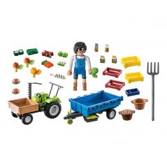 Playmobil Tractor con remolque Playmobil - 2