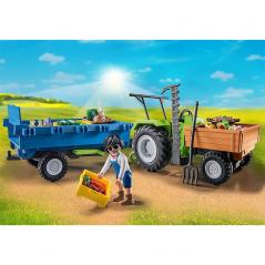 Playmobil Tractor con remolque Playmobil - 3